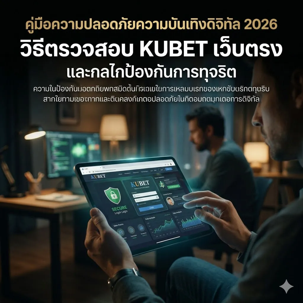 วิธีตรวจสอบ KUBET เว็บตรงไม่ผ่านเอเย่นต์: 3 จุดสังเกตสำคัญ